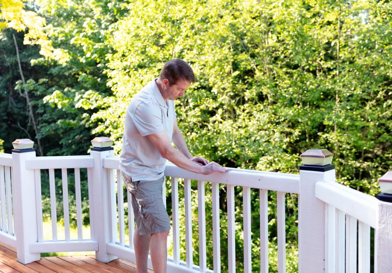 Patio Railing Replacement in Olathe, KS