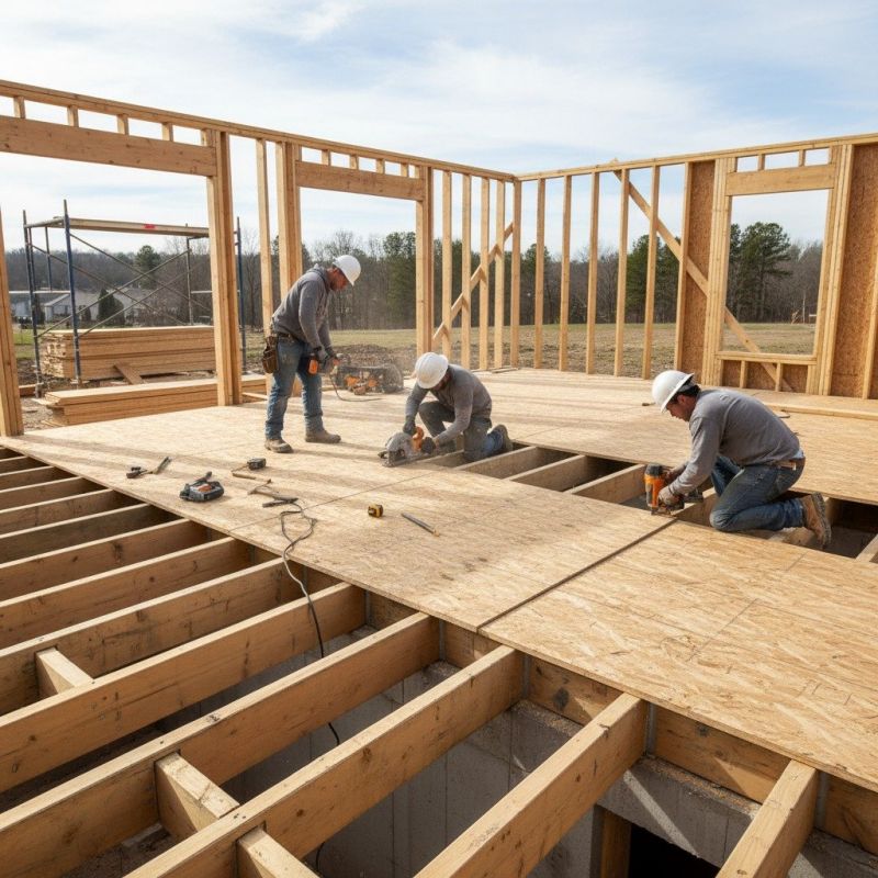 Subfloor Installation in Wilmington, NC