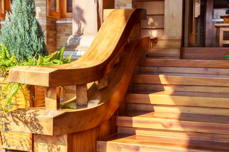 Curved Staircase Installation in Alpharetta, GA