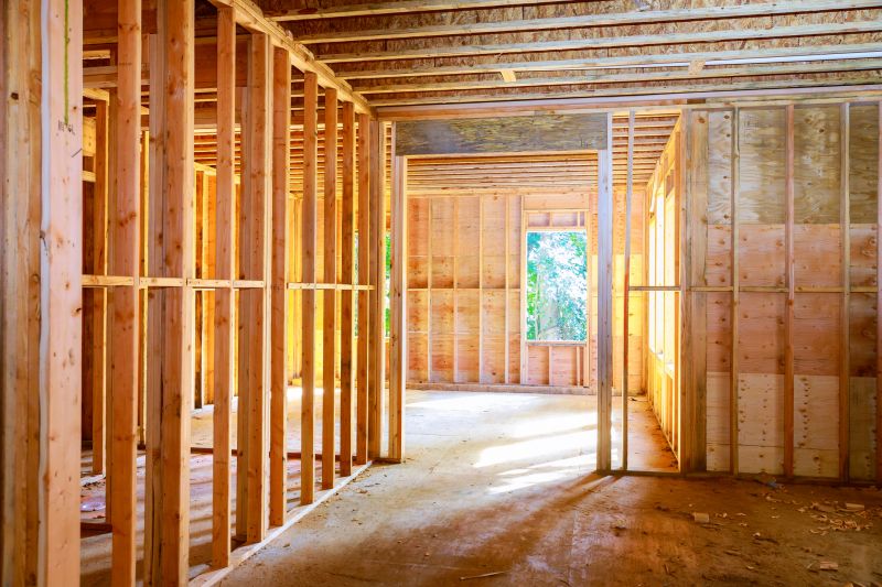 Interior Wall Framing in Wilmington, NC