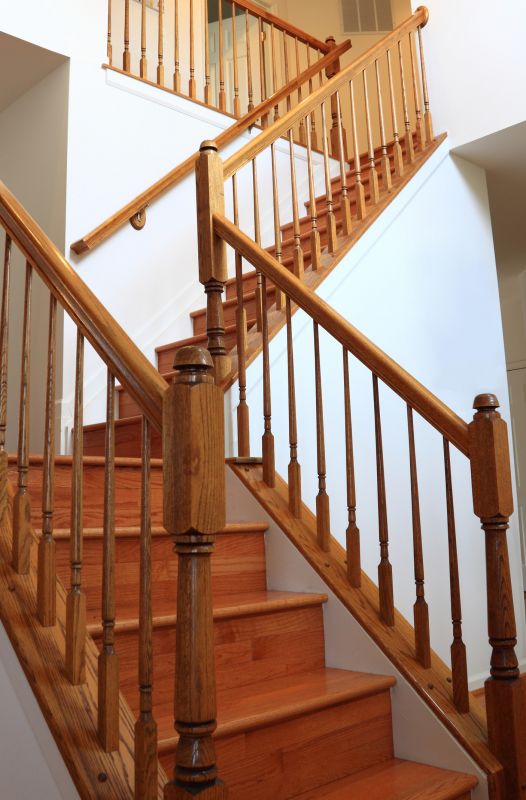 Oak Stairs Installation in Olathe, KS