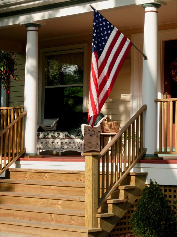 Porch Railing Installation in Conroe, TX