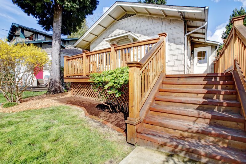 Who Does Wood Deck Stairs Installations
