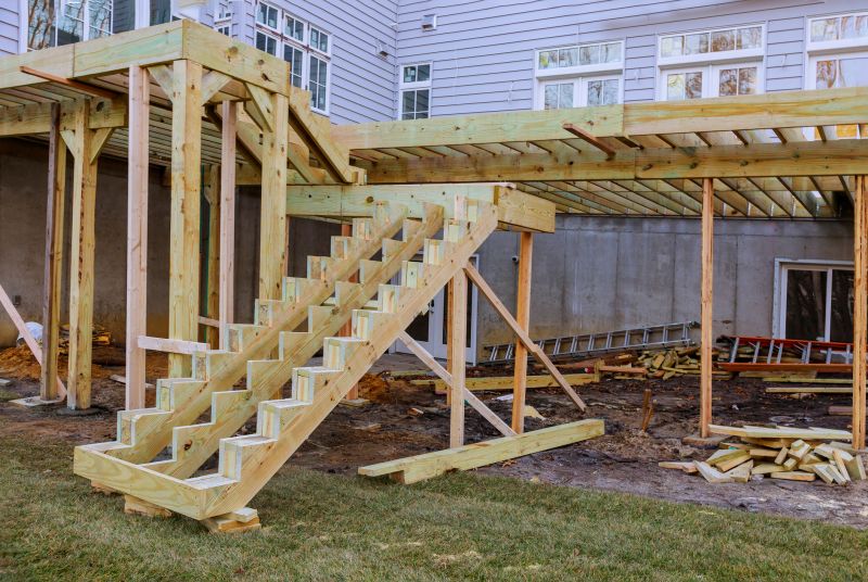 Who Does Wood Deck Stairs Installations
