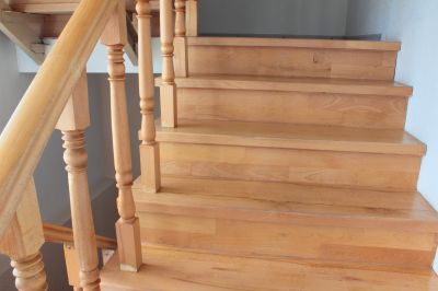 Wood Stairs with Detail