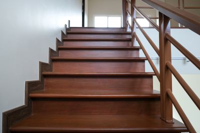 Completed Wood Stairs