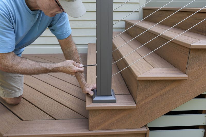 Wood Steps Repair in Conroe, TX