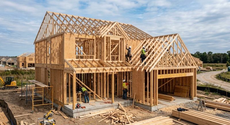 Wood Structural Framing in Wilmington, NC