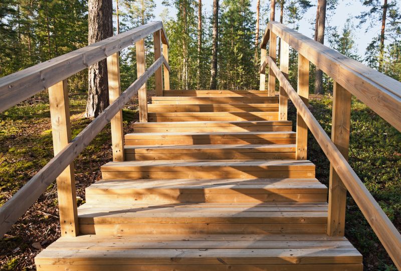 Wooden Steps Installation in Conroe, TX